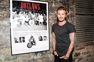 David Beckham Belstaff Party London Fashion Week 2015