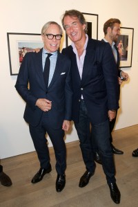 Tommy Hilfiger and Phillip Green Tommy Hilfiger Rock Style Exhibit Launch Party London Fashion Week 2015