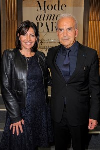 Anne Hidalgo and Ralph Toledano
