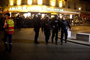 Paris on Sunday night.