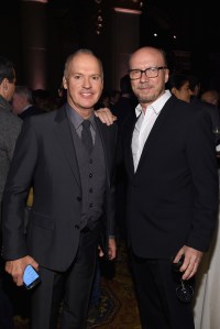 Michael Keaton and Paul Haggis IFP's 25th Annual Gotham Independent Film Awards - Cocktails