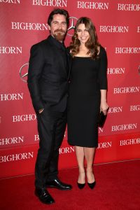 Christian Bale and Sibi Blazi 2016 Palm Springs International Film Festival Gala