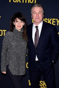 Hilaria Baldwin and Alec Baldwin Whiskey Tango Foxtrot Premiere