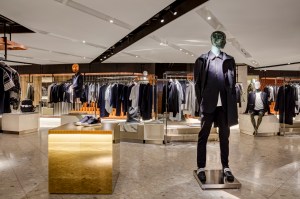 Harvey Nichols' menswear department