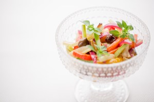 Caponata to share at Le Dali restaurant