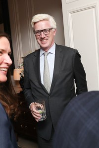 David Wells at celebration for Linda Wells, New York, America - 24 May 2016