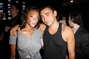 Winnie Harlow and Nicola Formichetti