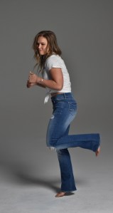Ronda Rousey in Buffalo David Bitton's Hope jeans