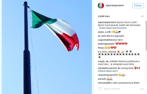Lapo Elkann deadly earthquake in Italy