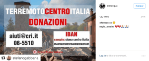 Alessandro Dell' Acqua deadly earthquake in Italy