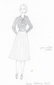 A sketch for the character of Laura played by Natalie Portman