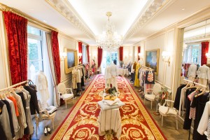 Inès de la Fressange's presentation at the Ritz Paris