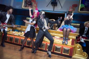 Reeve Carney as Riff Raff in a scene from "The Rocky Horror Picture Show: Let's Do the Time Warp Again."