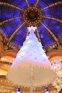 The Galeries Lafayette Christmas tree