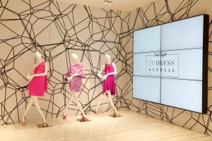 The new Lord & Taylor dress floor at the fifth avenue flagship.