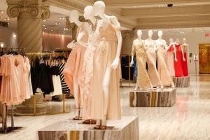 The new Lord & Taylor dress floor at the fifth avenue flagship.