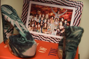 A look at the "Salotto Angela Missoni" exhibit.