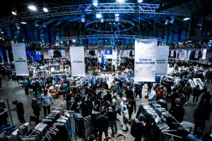 The scene at the Kingpins Amsterdam denim fair.