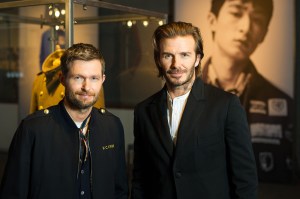 Daniel Kearns and David Beckham.