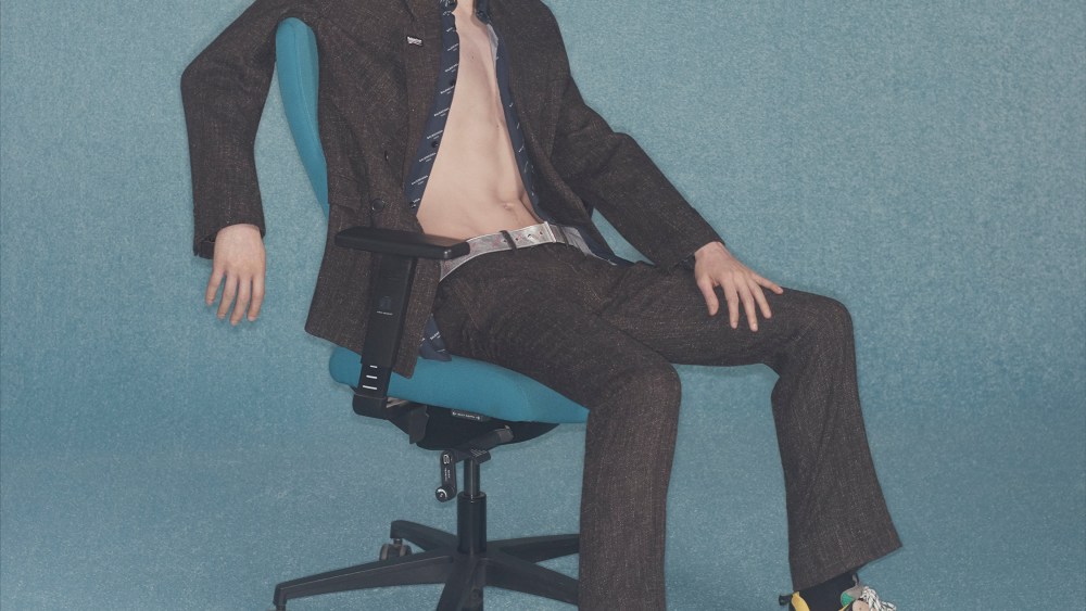 Demna Gvasalia Looks to the Office for Balenciaga Fall Men's Campaign