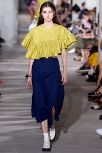 Model on the catwalk3.1 Phillip Lim show, Runway, Spring Summer 2018, New York Fashion Week, USA - 11 Sep 2017