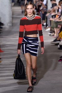 Model on the catwalk3.1 Phillip Lim show, Runway, Spring Summer 2018, New York Fashion Week, USA - 11 Sep 2017