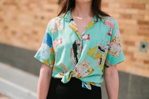 Street style at New York Fashion Week spring 2018.