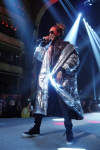 Future performing on the catwalkPhillip Plein show, Runway, Spring Summer 2018, New York Fashion Week, USA - 09 Sep 2017