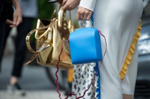 Street style at New York Fashion Week spring 2018.