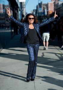 Street style at New York Fashion Week spring 2018.