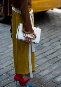 Street style at New York Fashion Week spring 2018.