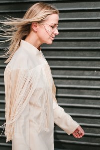 Street style at New York Fashion Week spring 2018.