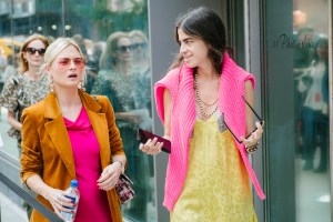 Street style at New York Fashion Week spring 2018.