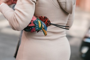 Street style at New York Fashion Week spring 2018.