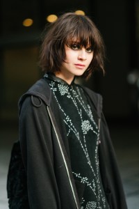 Street style at New York Fashion Week spring 2018.