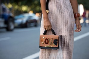 Street style at New York Fashion Week spring 2018.