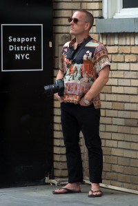 Street style at New York Fashion Week spring 2018.
