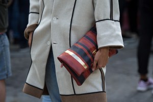 Street style at New York Fashion Week spring 2018.