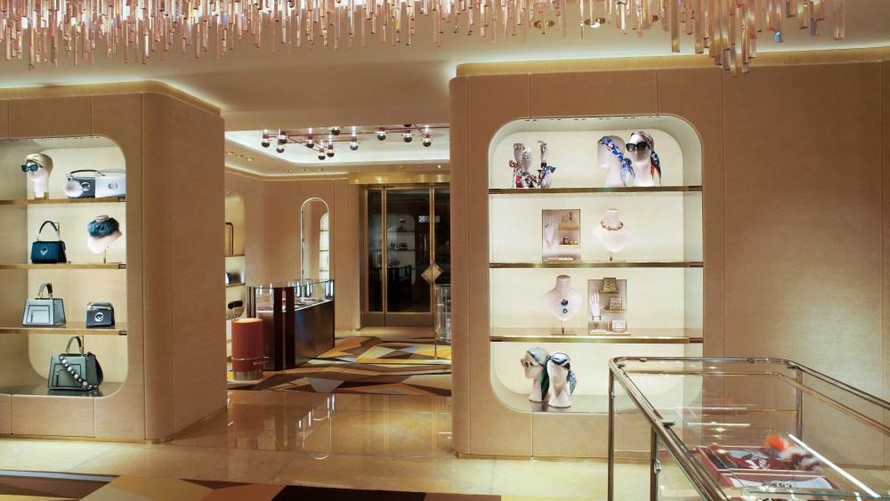 Fendi flagship on London's Sloane Street