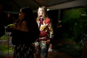 The scene at the Gucci x Artsy party.