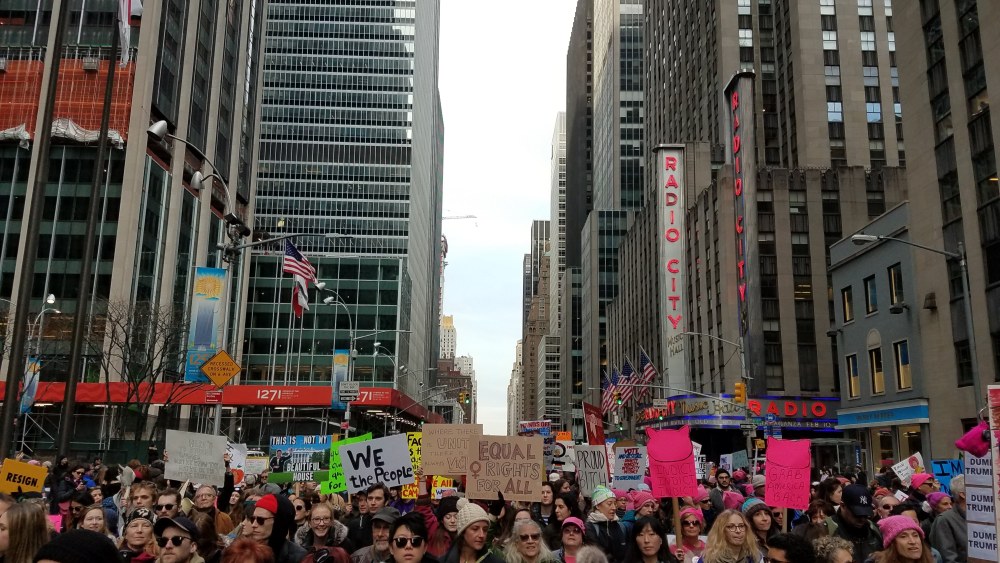Women's March 2018 Draws Tens of Thousands and #MeToo Movement