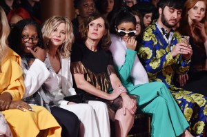 Whoopi Goldberg, Meg Ryan, Molly Shannon, Cardi B and Brad Walsh in the front rowChristian Siriano show, Front Row, Fall Winter 2018, New York Fashion Week, USA - 10 Feb 2018