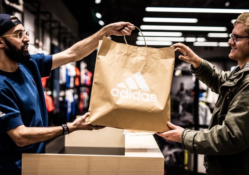Adidas Eliminates Plastic Shopping Bags from Stores