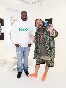 Virgil Abloh and Takashi Murakami
