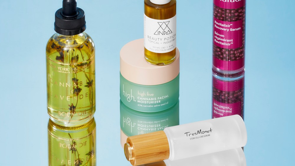 Beauty brands are capitalizing on the wellness orientation of cannabis with a crop of new products.