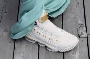 Shoe detailNike x Lebron x Harlem Fashion Row presentation, Spring Summer 2019, New York Fashion Week, USA - 05 Sep 2018