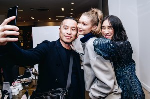 Gigi Hadid, Phillip Lim, Eva Chen