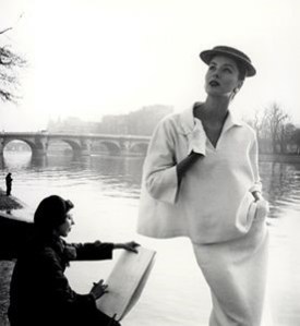 A design by Cristbal Balenciaga called the "Vareuse" and inspired by what Spanish fishermen wore in his day.