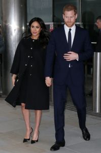 Prince Harry and Meghan Duchess of Sussex
Prince Harry and Meghan Duchess of Sussex visit to New Zealand House, London, UK - 19 Mar 2019
