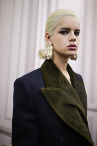 Backstage at Y/Project RTW Fall 2019, photographed in Paris on February 28, 2019.